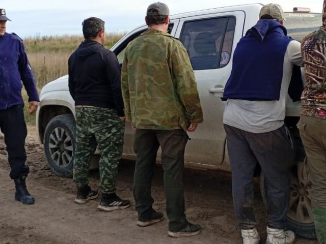 Cuatro hechos de caza furtiva, 12 personas infraccionadas